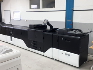 Unsere Production Printing Maschine bei Druckerei Reichert
