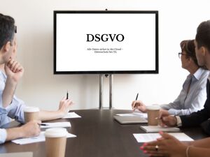 DSGVO und Cloud-Speicher