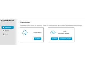 TA Cloud Capture Zugriff einrichten TA Cloud Capture Zugriff einrichten